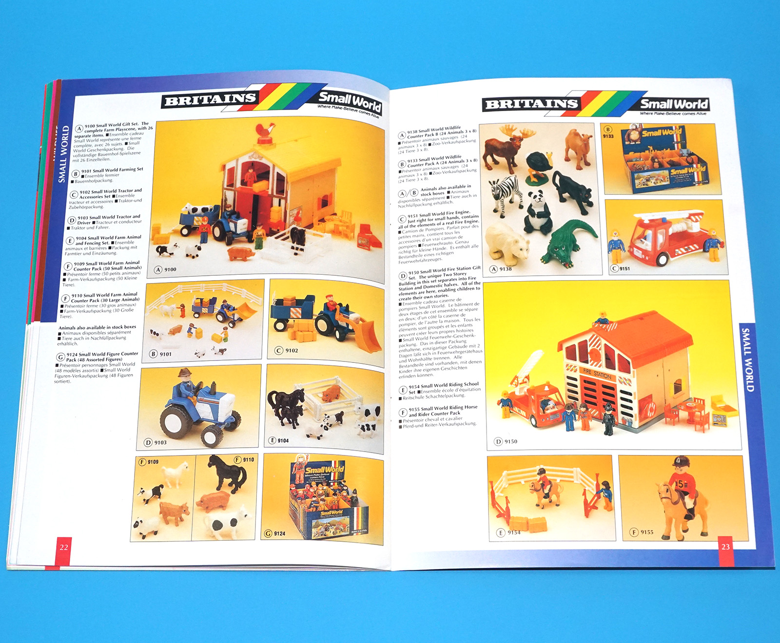 BRITAINS TOY CATALOG 1992 TRADE CATALOGUE KATALOG A4 SIZE - Image 12