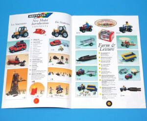 BRITAINS TOY CATALOG 1995 TRADE CATALOGUE KATALOG A4 SIZE
