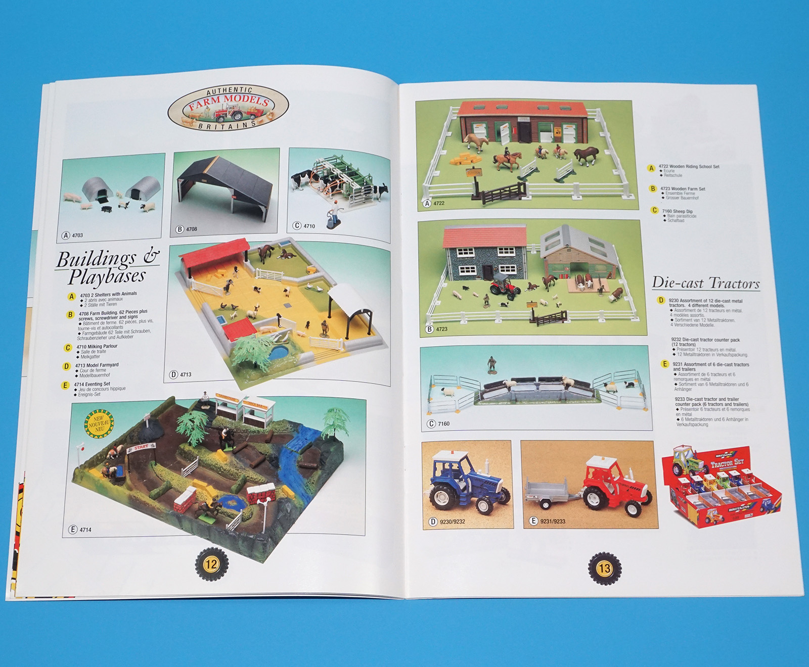 BRITAINS TOY CATALOG 1995 TRADE CATALOGUE KATALOG A4 SIZE - Image 7
