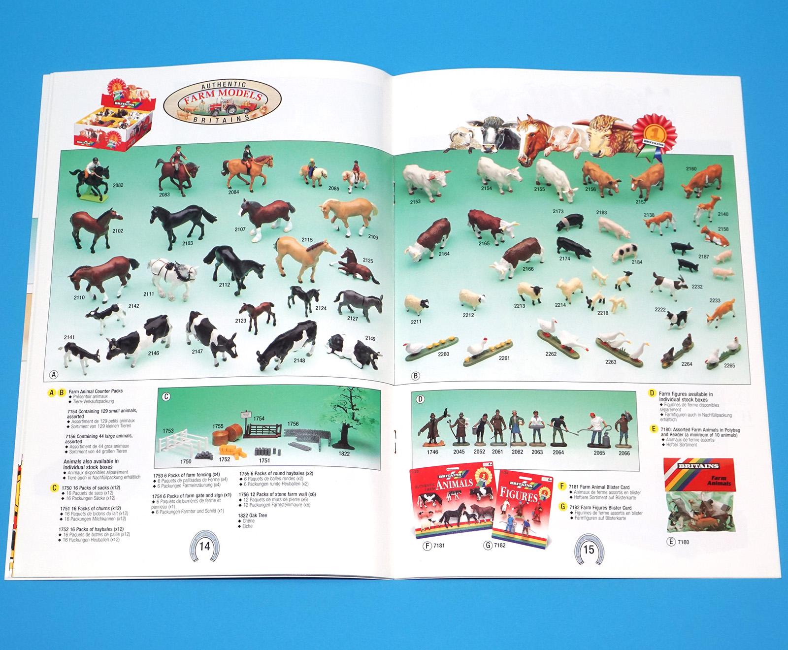 BRITAINS TOY CATALOG 1995 TRADE CATALOGUE KATALOG A4 SIZE - Image 8