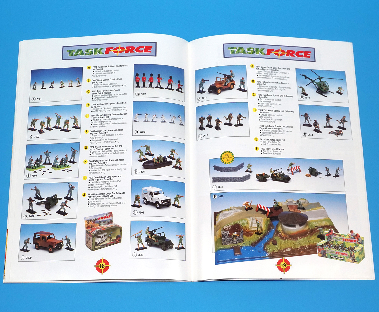 BRITAINS TOY CATALOG 1995 TRADE CATALOGUE KATALOG A4 SIZE - Image 10