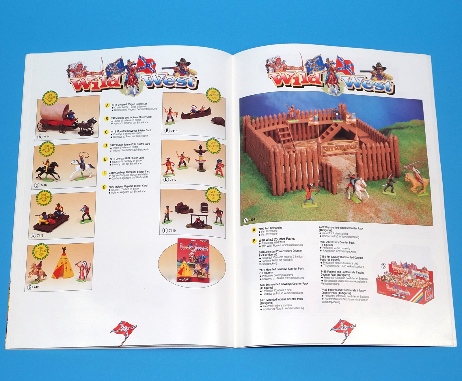 BRITAINS TOY CATALOG 1995 TRADE CATALOGUE KATALOG A4 SIZE - Image 12