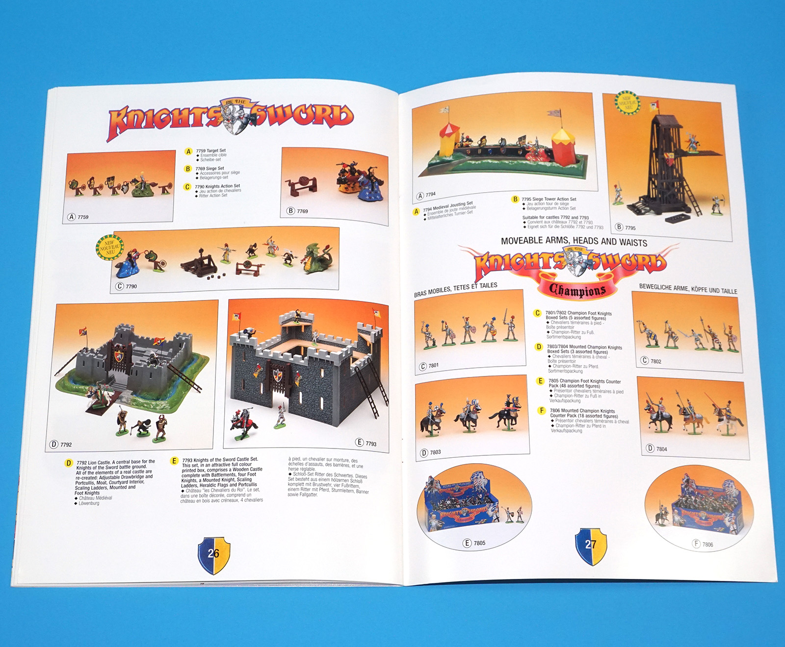 BRITAINS TOY CATALOG 1995 TRADE CATALOGUE KATALOG A4 SIZE - Image 14