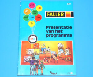 FALLER TOY CATALOG 1972 73 DUTCH A4 SIZE KATALOG AMS HIT CAR HO N
