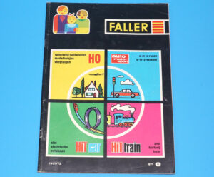 FALLER TOY CATALOG 1971 72 DUTCH A4 SIZE KATALOG AMS HIT CAR HO N