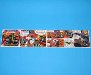 JAYCE AND THE WHEELED WARRIORS ORIGINAL MINI COMIC BOX INSERT TERROR TANK 1984 MATTEL