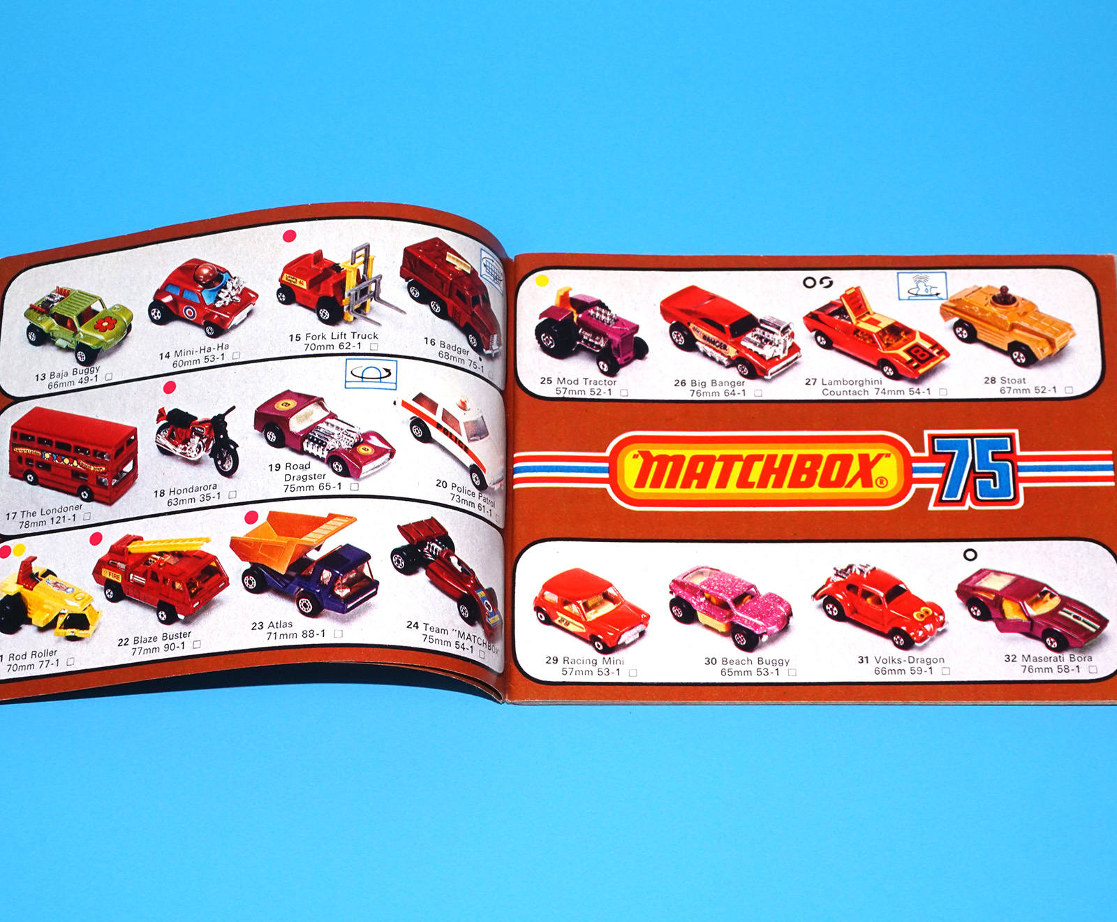 MATCHBOX TOY CATALOG 1976 COLLECTORS POCKET CATALOGUE KATALOG DUTCH LESNEY HOLLAND - Image 3