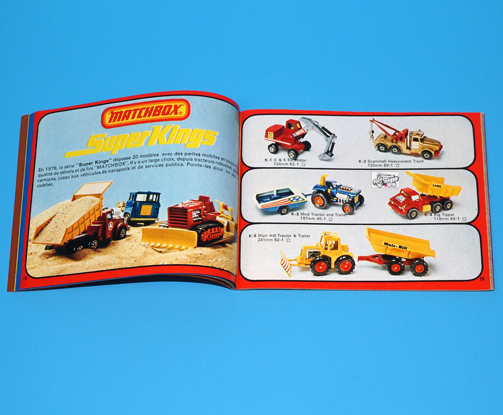 MATCHBOX TOY CATALOG 1976 COLLECTORS POCKET CATALOGUE KATALOG DUTCH LESNEY HOLLAND - Image 7