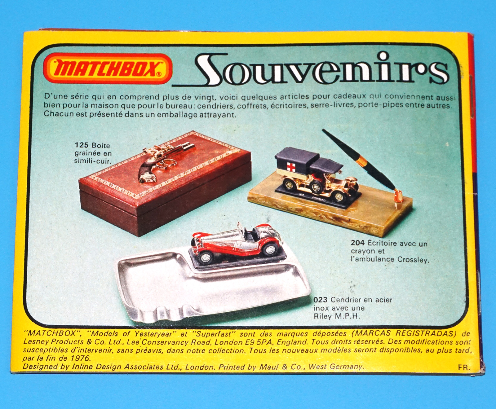 MATCHBOX TOY CATALOG 1976 COLLECTORS POCKET CATALOGUE KATALOG DUTCH LESNEY HOLLAND - Image 21