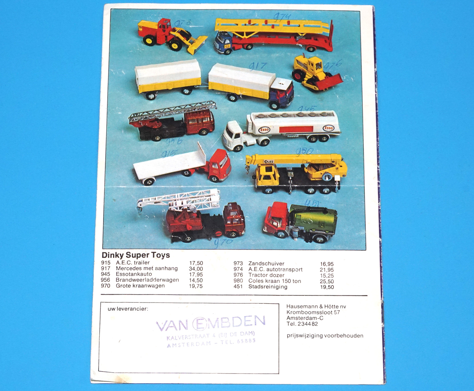 MECCANO DINKY TOYS CATALOG 1972 DUTCH KATALOG - Image 5
