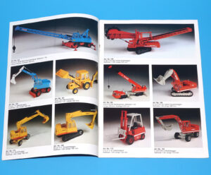 NZG-MODELLE CATALOG 1991 MODEL TOY CAR A4 SIZE KATALOG