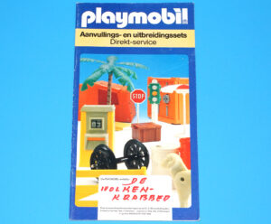 PLAYMOBIL TOY CATALOG 1989 SUPPLEMENT SERVICE KATALOG ORDER FORM DUTCH