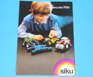 SIKU TOY CATALOG 1984 A4 SIZE NEW LINES KATALOG INSERT FRANCE