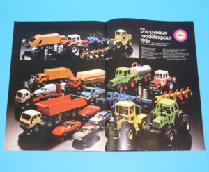 SIKU TOY CATALOG 1984 A4 SIZE NEW LINES KATALOG INSERT FRANCE