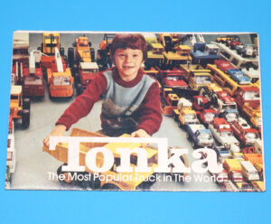 TONKA TOY CATALOG 1977 FOLDOUT POCKET CATALOGUE KATALOG