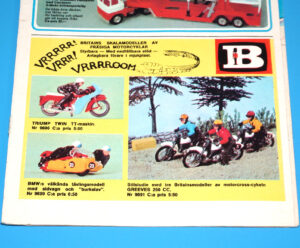 BRITAINS ROAD MODELS MAGAZINE ADVERT 1970 SCANDITOY SWEDEN CORGI TOYS