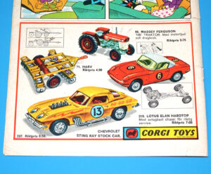 CORGI TOYS MAGAZINE ADVERT 1967 SCANDITOY SWEDEN KALLE ANKA