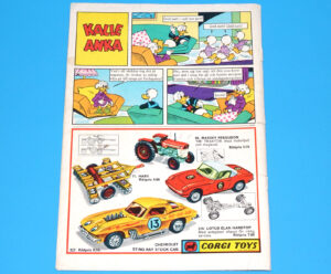 CORGI TOYS MAGAZINE ADVERT 1967 SCANDITOY SWEDEN KALLE ANKA