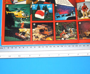 BIG JIM MAGAZINE ADVERT DOUBLE PAGE 1978 DONALD DUCK HOLLAND MATTEL