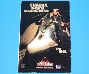 PLAYSTATION MAGAZINE ADVERT 1998 SMALL SOLDIERS SCANDITOY SWEDEN KENNER