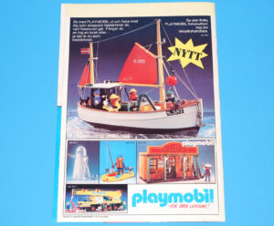 PLAYMOBIL MAGAZINE ADVERT 1983 SCANDITOY SWEDEN GEOBRA