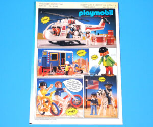 PLAYMOBIL MAGAZINE ADVERT 1985 SCANDITOY SWEDEN GEOBRA