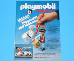 PLAYMOBIL MAGAZINE ADVERT 1978 DONALD DUCK HOLLAND GEOBRA