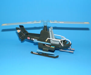 BRONZE BOMBERS BATTLE COPTER 100% COMPLETE 1988 OLMEC GI JOE KO NATIONAL DEFENSE