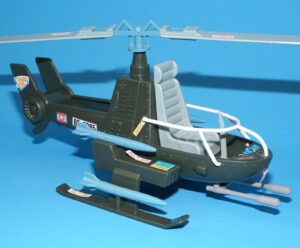 BRONZE BOMBERS BATTLE COPTER 100% COMPLETE 1988 OLMEC GI JOE KO NATIONAL DEFENSE