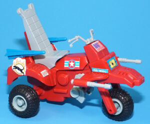 BRONZE BOMBERS BATTLE TRIKE 100% COMPLETE 1988 OLMEC GI JOE KO NATIONAL DEFENSE