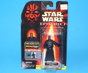 STAR WARS EPISODE 1 DARTH MAUL SITH LORD MOC MOSC US CARD 1998 HASBRO