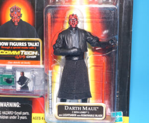 STAR WARS EPISODE 1 DARTH MAUL SITH LORD MOC MOSC US CARD 1998 HASBRO