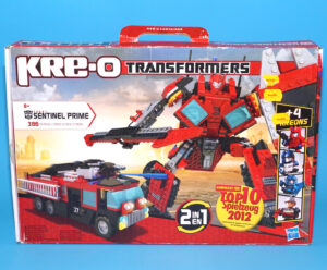TRANSFORMERS KRE-O BUILDING SET #30687 SENTINEL PRIME MIB NRFB SEALED CONTENTS 2011 HASBRO