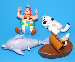 ASTERIX HAPPY MEAL TOYS FULL SET EURO EXCLUSIVE 1994 MCDONALDS