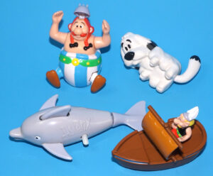 ASTERIX HAPPY MEAL TOYS FULL SET EURO EXCLUSIVE 1994 MCDONALDS