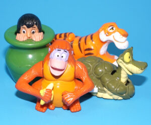 DISNEY JUNGLE BOOK HAPPY MEAL TOYS FULL SET EURO EXCLUSIVE 1992 MCDONALDS