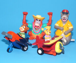 DISNEY TAILSPIN HAPPY MEAL TOYS FULL SET EURO EXCLUSIVE 1992 MCDONALDS