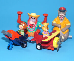 DISNEY TAILSPIN HAPPY MEAL TOYS FULL SET EURO EXCLUSIVE 1992 MCDONALDS