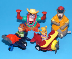 DISNEY TAILSPIN HAPPY MEAL TOYS FULL SET EURO EXCLUSIVE 1992 MCDONALDS
