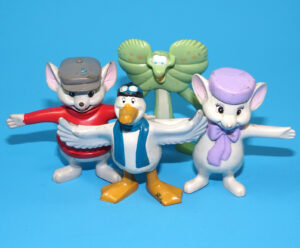 DISNEY RESCUERS DOWN UNDER HAPPY MEAL TOYS FULL SET EURO EXCLUSIVE 1991 MCDONALDS