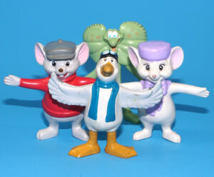 DISNEY RESCUERS DOWN UNDER HAPPY MEAL TOYS FULL SET EURO EXCLUSIVE 1991 MCDONALDS