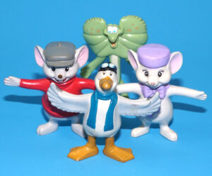 DISNEY RESCUERS DOWN UNDER HAPPY MEAL TOYS FULL SET EURO EXCLUSIVE 1991 MCDONALDS