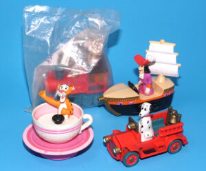 DISNEY RESORT FUN RIDES HAPPY MEAL TOYS FULL SET EURO EXCLUSIVE 1992 MCDONALDS