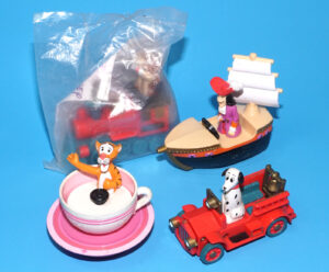 DISNEY RESORT FUN RIDES HAPPY MEAL TOYS FULL SET EURO EXCLUSIVE 1992 MCDONALDS