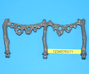 MOTU HE-MAN MASTERS OF THE UNIVERSE ORIGINAL SPARE PART SNAKE MOUNTAIN BRIDGE RAIL 1983 MATTEL