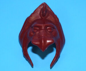 MOTU HE-MAN MASTERS OF THE UNIVERSE ORIGINAL SPARE PART BATTLE CAT HELMET FRANCE COO 1981 MATTEL