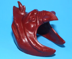 MOTU HE-MAN MASTERS OF THE UNIVERSE ORIGINAL SPARE PART BATTLE CAT HELMET FRANCE COO 1981 MATTEL
