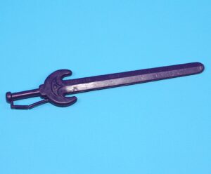 MOTU HE-MAN MASTERS OF THE UNIVERSE ORIGINAL SPARE PART FISTO SWORD FRANCE COO 1983 MATTEL