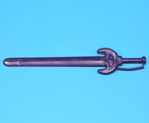 MOTU HE-MAN MASTERS OF THE UNIVERSE ORIGINAL SPARE PART FISTO SWORD FRANCE COO 1983 MATTEL