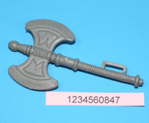 MOTU HE-MAN MASTERS OF THE UNIVERSE ORIGINAL SPARE PART HE-MAN AXE MALAYSIA 1981 MATTEL